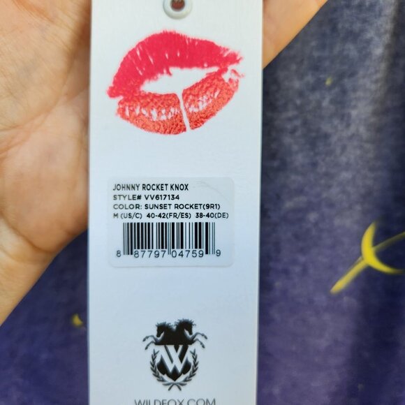 5/$100 SALE - WILDFOX Johnny Rocket Knox Pant | Sunset Print - Picture 9 of 10